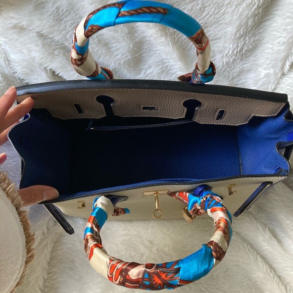 Birkin Style Fashionable purse 👜 Easter Weekend sale🎉Weekend sale only 🎉$300 - Picture 14 of 16